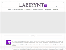 Tablet Screenshot of labirynt-lomza.pl